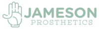 Jameson Prosthetics Logo with hand icon