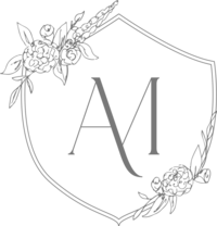Grey crest logo for Feminine brand design jewellery business