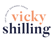 Vicky Shilling Self Belief Business Coach stacked logo colour