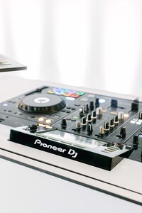 a dj mixing board