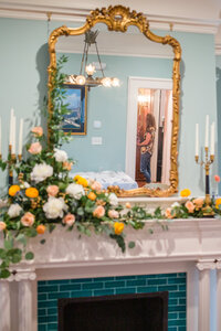 wedding dress shoes bouquet flowers reception
