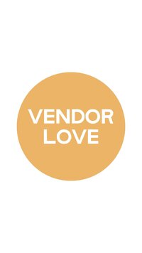 Highlight cover for Instagram that says Vendor Love