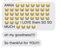 Client of Williams Photo and Film crying for joy because of their wedding photos