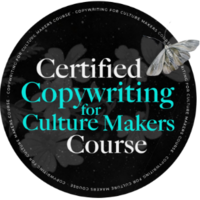 Certified Copywriting for Culture Makers Course Logo