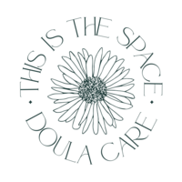 Logo for This is the Space Doula Care