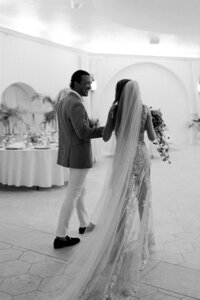 Tropical destination wedding at Cap Juluca in Anguilla