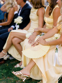 Butter Yellow Bridesmaids Dresses