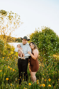 Child, Father, and Expecting Mother | Photography by Jocelyn