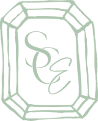 Sincerely chic events icon in green