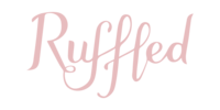 Ruffled logo pink