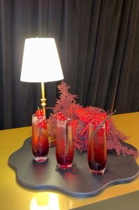 Luxury hot dishes catered by Nouré & Co