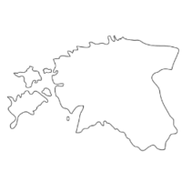 Estonia Geographical Outline