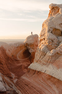 White Pocket Engagement Photos || Arizona Wedding Photographer