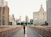 Engagement photos Brooklyn Bridge