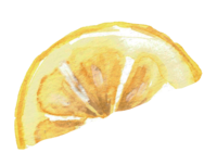 Lemon Wedge Cocktail Garnish