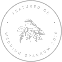 Featured by Wedding Sparrow