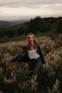 head shot of sarah godenzi photographer melbourne