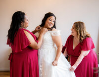 wedding photography in maryland- kissing at sunset