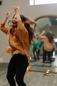 Nike shoes in a design for social media