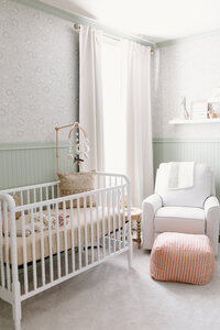 Nursery photographed by  Indianapolis Newborn Photographer, Capturing Simplicity Photography