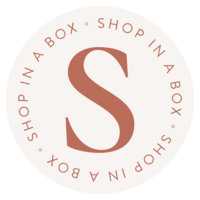 Logo for Shop in a Box, a Shopify Course for ECommerce Businesses.