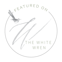 The White Wren Logo - Emily Barabara Photography
