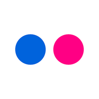 Linked logo for the flickr website