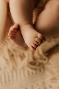 Baby girl feet