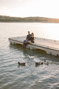 Photo of couple in downtown