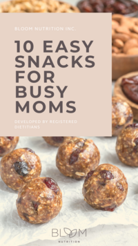 Copy of 10 easy snacks for busy moms