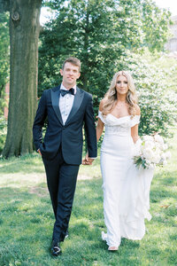 Classic and romantic spring wedding at a museum designed after a 17th century Swedish Manor House with Ariel Fera Events wedding planner and designer | American Swedish Historical Museum Wedding | Philadelphia PA | Denise Marie Photography | Editorial Wedding Photographer based in Philadelphia PA