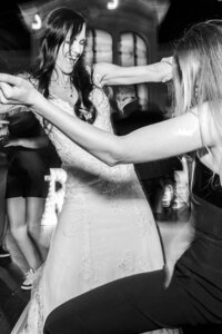 Scottsdale-Wedding-Photographer-and-Videographer-Private-Residence-bride-dancing-HuffoWed-1849