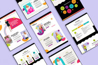 Branding designer is holding Pantone swatch books