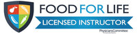 Food for life instructor badge for Gwen Fields.