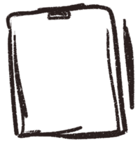 tablet line illustration