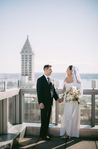 Seattle Courthouse Wedding Photoshoot