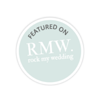 featured on rock my wedding logo
