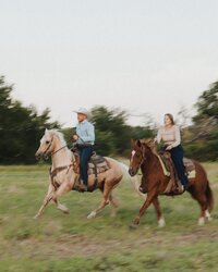 A girl and her horse