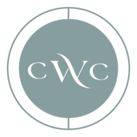 Circular icon with initials CWC