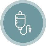 Illustration of IV bag