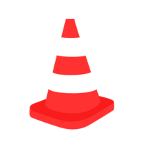 Cartoon Traffic Cone
