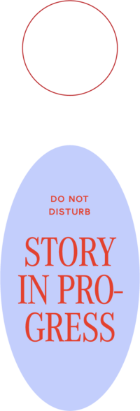 Do not disturb - story in progress