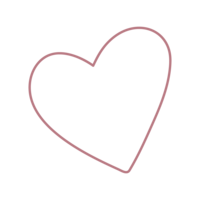 Parlor Picture Co web element pink heart