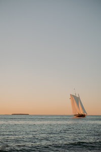 sailboat on the ocean