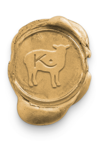 sheep embossed wax seal