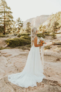 Zion National Park elopement photography.