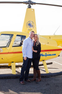 Seattle helicopter tours surprise proposal photography session