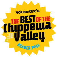 The Best of the Chippewa Valley reader pole badge