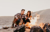 S'mores in the Sand  | Tori Stanton Photo