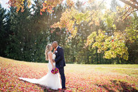 A beautiful fall wedding in Michigan.  Taken by Trisha Marie Photography